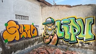 DOING LINE amp OUTLINE  CLICK CLACK  GRAFFITI  LIPU  GETO [upl. by Fesoj]