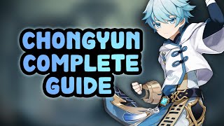 Updated 26 Chongyun DPS amp Support Build amp Guide  Genshin Impact [upl. by Verine]