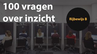 Auto Theorie Examen 2023 100 Inzicht vragen  Rijbewijs B [upl. by Markman]