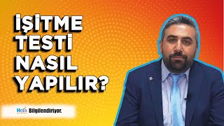 İşitme Testi Nasıl Yapılır Ody Cenk Caba açıklıyor  Helix İşitme Merkezleri [upl. by Arretahs]