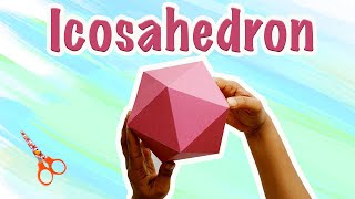 How to Make an Icosahedron [upl. by Ardnahcal]