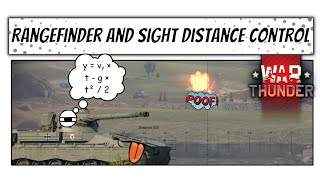 Rangefinder and Sight Distance Control Guide  War Thunder warthunder guide tutorial [upl. by Mercedes]