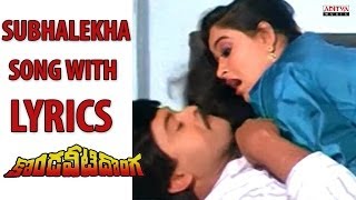 Subhalekha Rasukunna Full Song With Lyrics  Kondaveeti Donga Songs  Chiranjeevi Radha Ilayaraja [upl. by Anceline706]