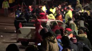 Rally Montecarlo 2011 Col de Turini CRASH Mitsubishi Lancer evo 9 Full HD By rik87rik [upl. by Katerine]