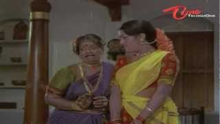 Telugu Comedy Scene Between Monkey  Kalpana Rai  NavvulaTV [upl. by Lynsey]