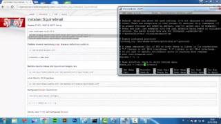 install squirrelMail using debian wheezy [upl. by Bibbye]