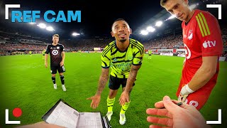 REF CAM  MLS AllStars vs Arsenal [upl. by Chang]