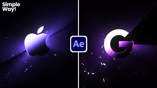 Trendy Logo Animation in After Effects  After Effects Tutorial  Simple Logo Animation  Easy way [upl. by Palla]