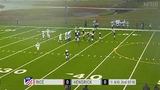 13 year old middle schoolers Incredible 70 yard TOUCHDOWN [upl. by Artiek]