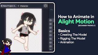 BEGINNER FRIENDLY How to Animate A Character in Alight Motion Full Tutorial  Check Description [upl. by Amikat179]