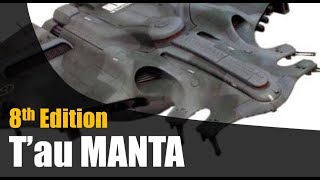 Tau Manta Review Warhammer 40k Forgeworld [upl. by Tirzah]