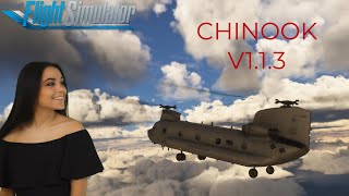 Chinook v104  Vol complet  MSFS [upl. by Nyllewell]