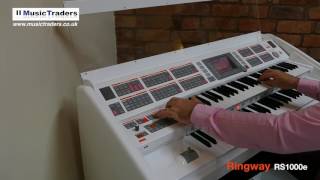 Ringway RS1000e  Factory Presets A Organ Sounds [upl. by Holladay]