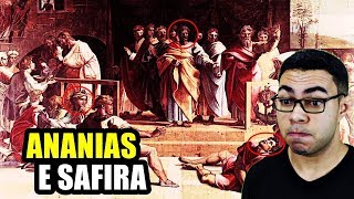 4 FATOS Sobre Ananias e Safira Estudo Bíblico [upl. by Britta629]