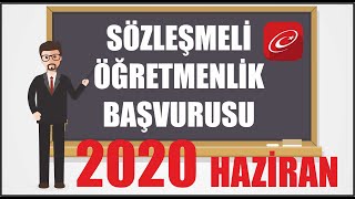 SÖZLEŞMELİ ÖĞRETMENLİK BAŞVURUSU NASIL YAPILIR ADIM ADIM ANLATIM edevlet [upl. by Shum32]