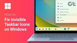 How to Fix Invisible Taskbar Icons on Windows  Taskbar Icons Not Showing  Easy Fix Win 10 amp 11 [upl. by Quinlan]