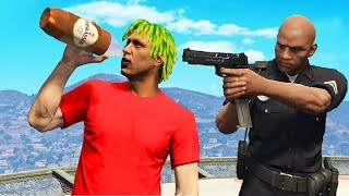 When You Act Drunk In Front Of Cops GTA RP [upl. by Eilatam]