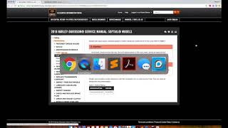 How to download the service manual for 2017  2018 Harleys FYI its a pain [upl. by Ahsaercal]