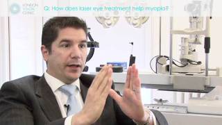 How does laser eye treatment help myopia [upl. by Bernette105]