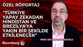 Prof Dr Daron Acemoğlu Türkiye Yapay Zekadan Hindistan ve Brezilyaya Yakın Şekilde Etkilenecek [upl. by Ridglea561]