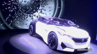 Peugeot Fractal Concept au salon de Francfort 2015 [upl. by Rosati]