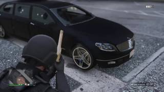 Gta 5 online HVY Insurgent vs turreted limo test [upl. by Alveta]