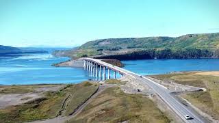 SITE C DAM Reservoir after 3 weeks of filling [upl. by Lund]