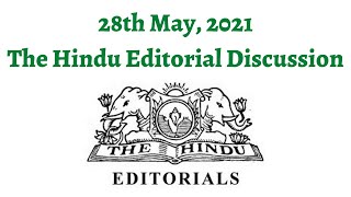 28th May 2021 The Hindu Editorial Discussion Hate speech laws vaccine hesitancy cyclone problem [upl. by Trudie825]