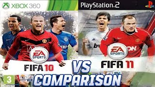 FIFA 11 Xbox 360 VS PS2 [upl. by Dhaf934]