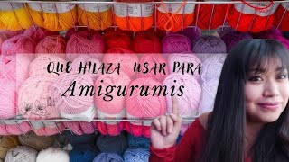 Que hilaza usar para amigurumis sinfonía o abuelita [upl. by Akimas]