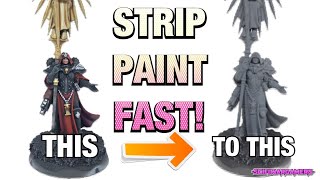 Become a Stripper How to strip your miniatures FAST and EASY [upl. by Wixted]