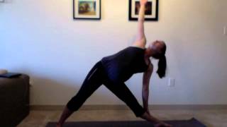 Pregnancy Yoga Week 22  The Pregnancy Glow [upl. by Acisse]