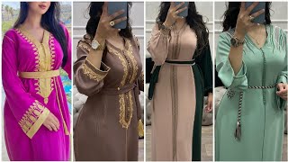 بغتي تخيطي قفطان خفيف هماوي راقي دخلي تشوفي هد موديلات تحمقو اخر مدارج لسنة 2024 jadid caftan khfif [upl. by Lehcear]