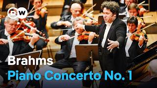 Brahms Piano Concerto No 1  Daniel Barenboim Gustavo Dudamel amp the Staatskapelle Berlin [upl. by Eelirak]