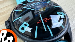 UBoat Darkmoon Oil Filled Fun Exquisite Timepieces [upl. by Annaigroeg819]