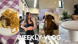 weekly vlog 🍟 a dream collab my coffee table arrives amp returning to my old house  Adele Maree [upl. by Sibyl]