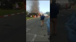 Western Cape  Community unrest municipal building torched Swellendam  THE REAL MZANSI [upl. by Nuawaj457]