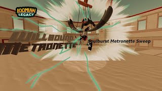 Soulburst Metronette  Willbound  sweep  Loomian Legacy pvp [upl. by Suinuj]