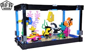 Lego Creator 31122  Aquarium  3in1  Lego Speed Build Review  Modell A [upl. by Johannah]