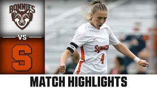 St Bonaventure vs Syracuse Match Highlights  2024 ACC Womens Soccer [upl. by Breger]