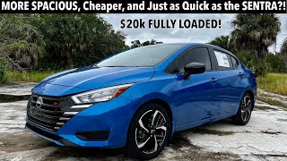 2024 Nissan Versa SR TEST DRIVEFULL REVIEW [upl. by Kare564]