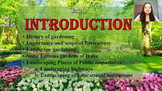 Floriculture  Introduction History scope and Importance [upl. by Ravi]