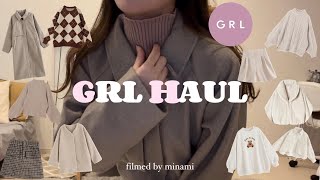 最強に可愛すぎた冬のGRLアイテムを10点紹介🎀【GRL HAUL】 [upl. by Belinda]