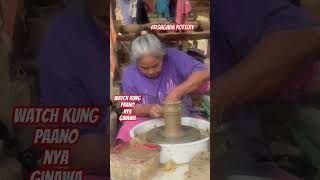 WATCH PAANO NIYA GINAWA shortvideo pottery sagada [upl. by Salomi]