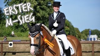 Turnier Dressurhaflinger Amani  Erster MSieg Usingen 2013 [upl. by Bibby]