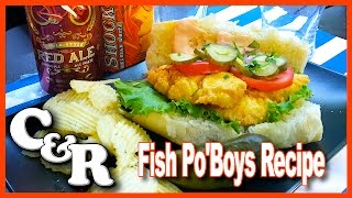 Fish PoBoy Recipe  Cook amp Review Ep 18 [upl. by Naarah]