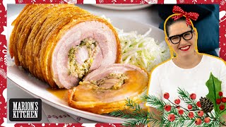 All I want for Christmas isthe CRISPIEST Crackling Pork Belly  Ep1 Marions Very Merry Christmas [upl. by Refeinnej536]