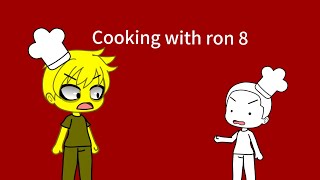 Cooking with ron 8 Gacha club [upl. by Suivatco499]