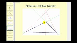 The Altitudes of a Triangle [upl. by Pooh]