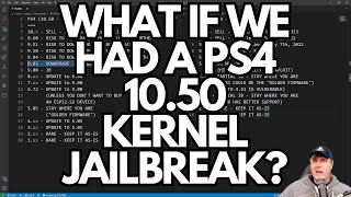 What if we had a PS4 1050 Kernel Jailbreak [upl. by Landon]